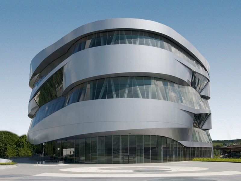 Mercedes Benz Museum in Stuttgart