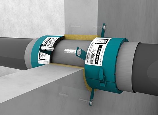 Ausstopfen mit Mineralwolle bei Fugenbreite von bis zu 15 mm